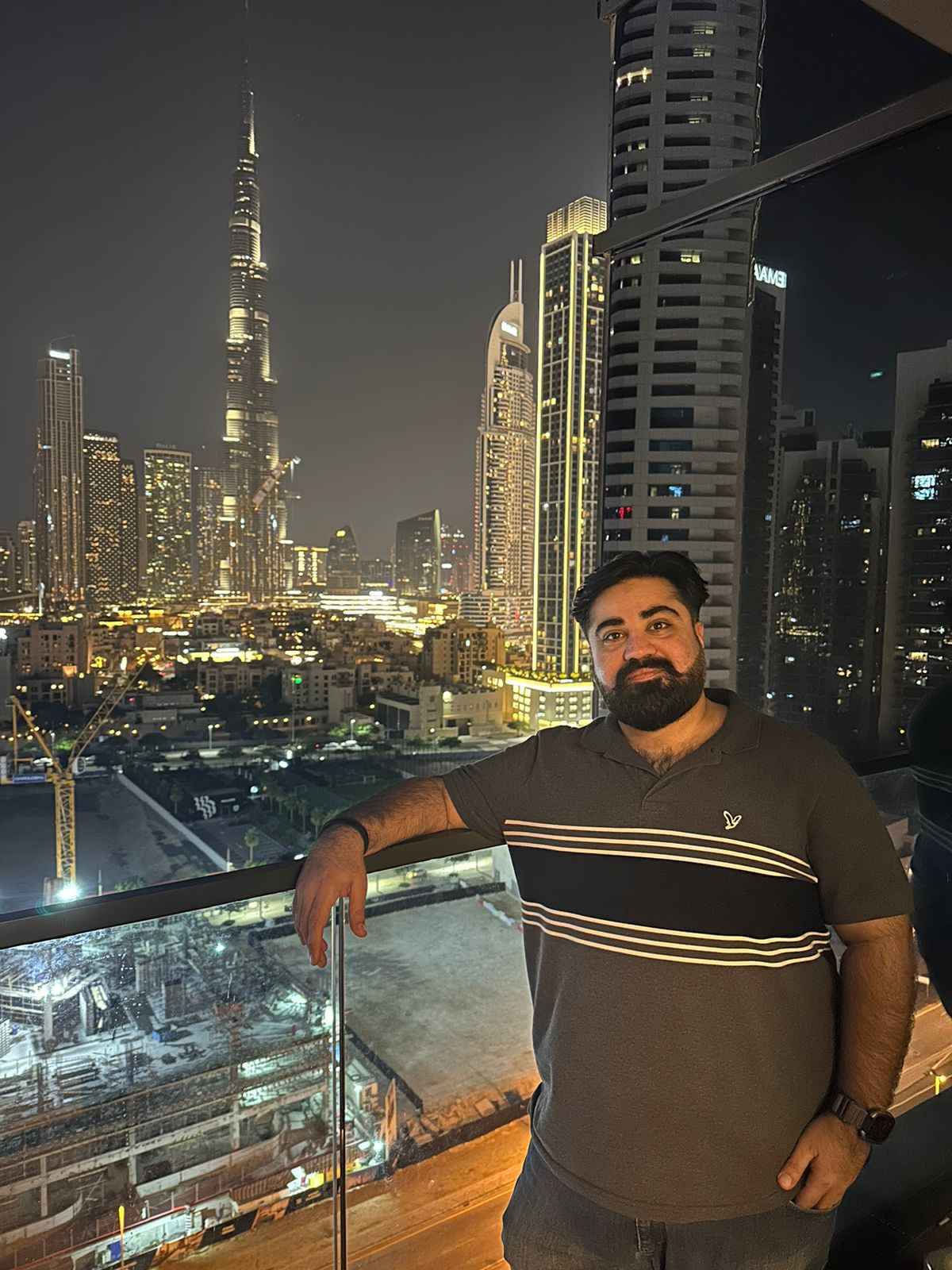 Naveed Solangi in Dubai